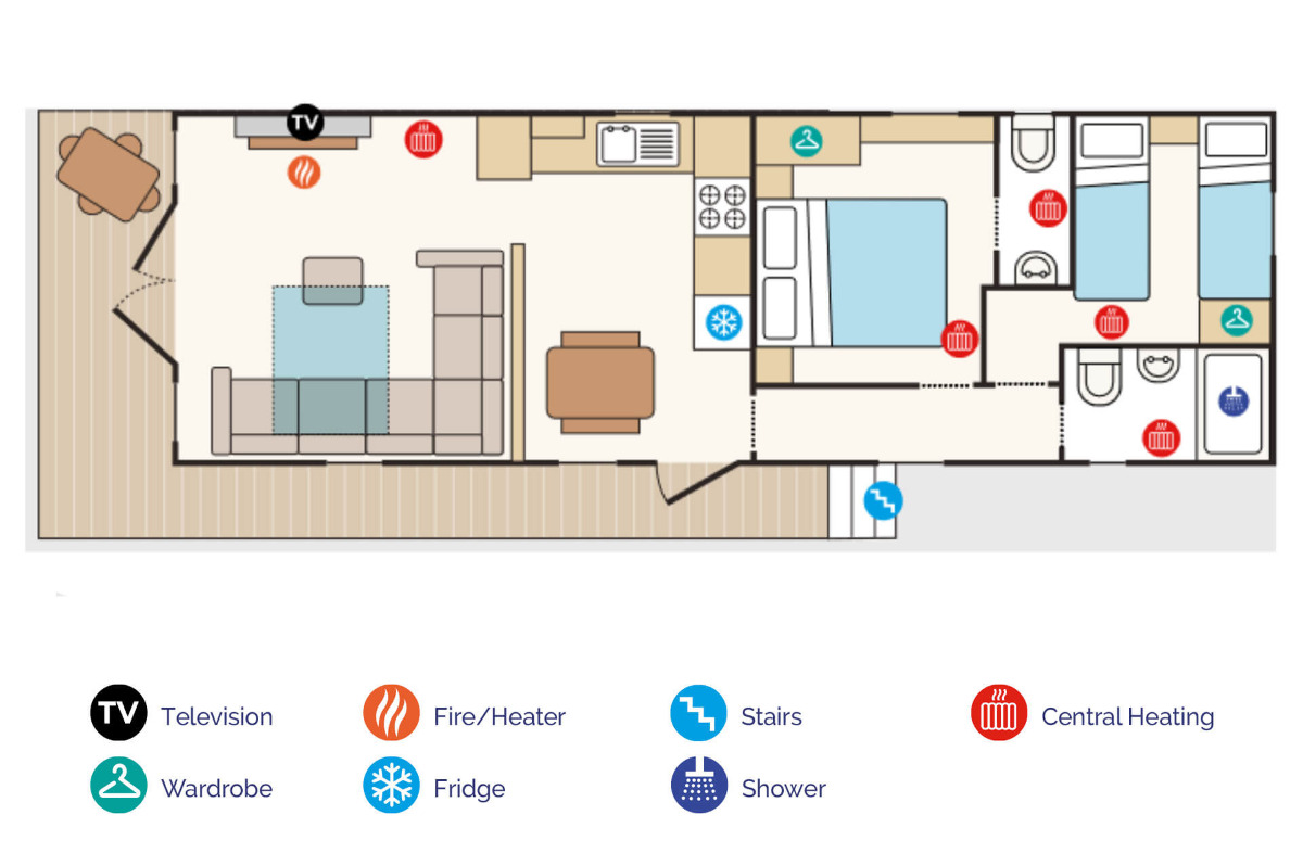 The Hawthorne floorplan